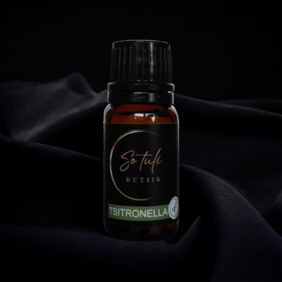 Tsitronella (Cymbopogon nardus) eeterlik õli 10ml